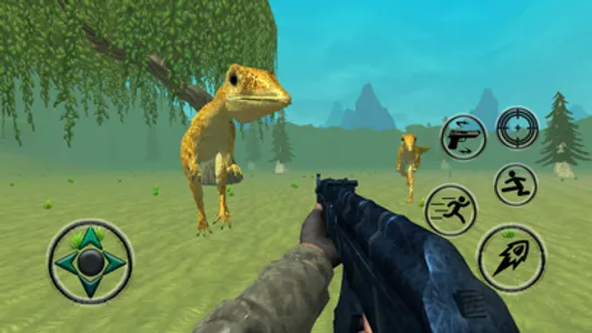 Real Dinosaur Shooting Games screenshot 1