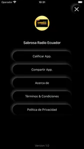 Sabrosa Radio Ecuador screenshot 2