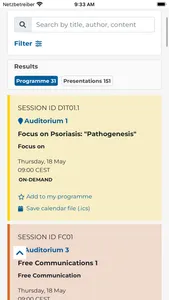 EADV Spring Symposium 2023 screenshot 1