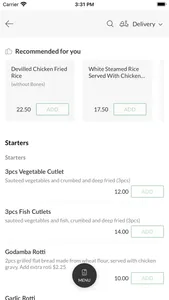 Ambula Sri Lankan Cuisine screenshot 1