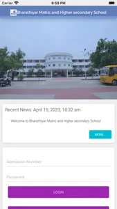 Bharathiyar Matriculation screenshot 2