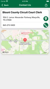 Blount Co. Circuit Court Clerk screenshot 1