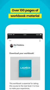 Launch with Mel Robbins screenshot 2