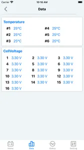 AEV Li Battery screenshot 1