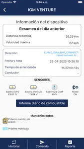 Quevedo GPS screenshot 3