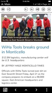 Monticello Times screenshot 1