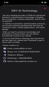 KBY-AI Face Liveness Detection screenshot 2