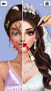 DIY Wedding Dress up Girl Game screenshot 0