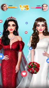 DIY Wedding Dress up Girl Game screenshot 3