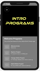 Yellow Brick Fitness screenshot 3