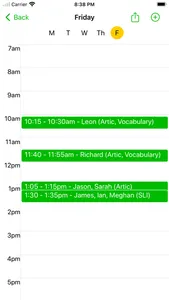 Lemon Schedules screenshot 0