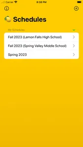 Lemon Schedules screenshot 2