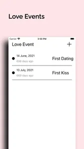 My Love-Relationship Tracking screenshot 2