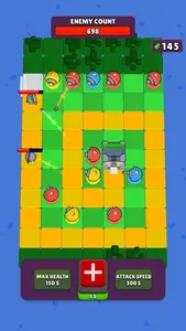 Build Defense! - Tap to Merge screenshot 1