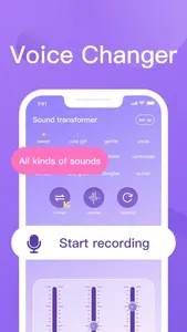 Voice Changer-Customize Sound screenshot 0