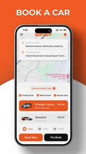 WayWay: Book a car ride screenshot 1