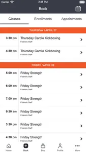 Fitaholic Fitness screenshot 1