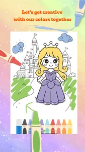 Coloring Pages: Princess screenshot 0