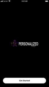 Personalized Lets Get Fit screenshot 0