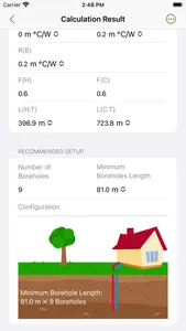 Geothermal Calculator screenshot 2