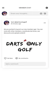 Darts Only Golf screenshot 0