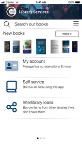 Cranfield University Libraries screenshot 0