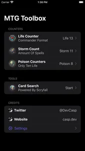 MTG Toolbox screenshot 0