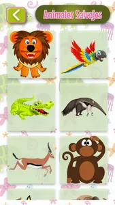 Animal Names - Spanish screenshot 1