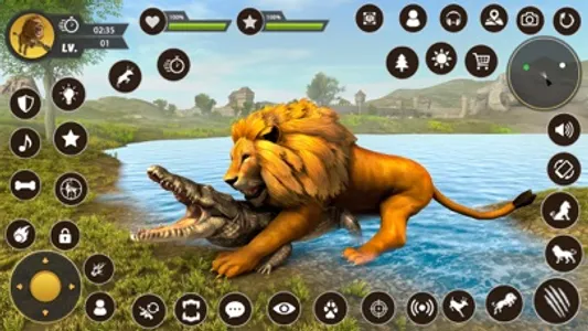 Real Lion Games Animal Life screenshot 1