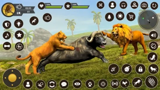 Real Lion Games Animal Life screenshot 3