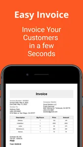 Invoice Maker - PDF Generator screenshot 0
