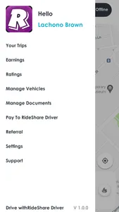 Fiv RideShare Driver screenshot 2