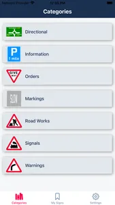 DVLA Driving Theory Road Signs screenshot 3