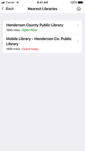 Henderson Co. Public Library screenshot 4