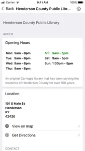 Henderson Co. Public Library screenshot 5