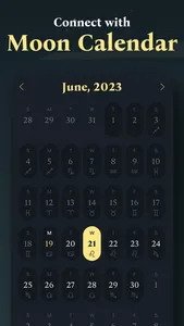 Moonlia: Moon Phases Calendar screenshot 3