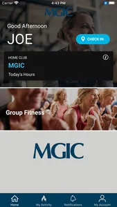 MGIC Fitness screenshot 1