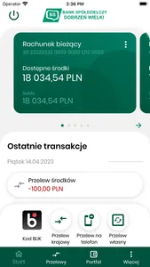 BS Dobrzeń Wielki autoryzacja screenshot 2