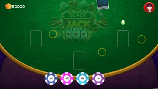 Blackjack 21 Casino Game screenshot 1