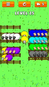 Sheep Sorting Puzzle screenshot 0