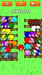 Sheep Sorting Puzzle screenshot 1