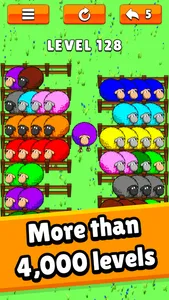 Sheep Sorting Puzzle screenshot 2