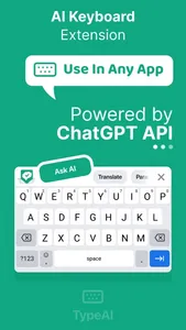 TypeAI - AI Keyboard Extension screenshot 0