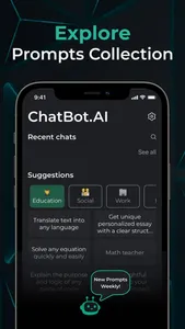 ChatBot: AI Prompt Collection screenshot 1