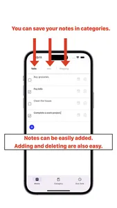 Category Memo - Classifiable screenshot 0
