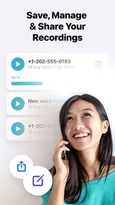 Phone Call Recorder ● AvmsREC screenshot 1