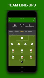 FastScore: Football score app screenshot 1