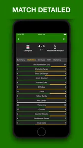 FastScore: Football score app screenshot 3