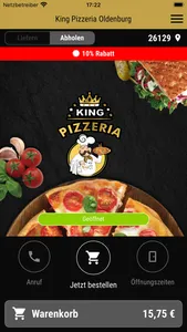 King Pizzeria Oldenburg screenshot 0