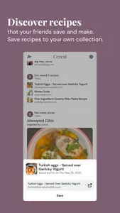 Cereal: Home-cooked social screenshot 1